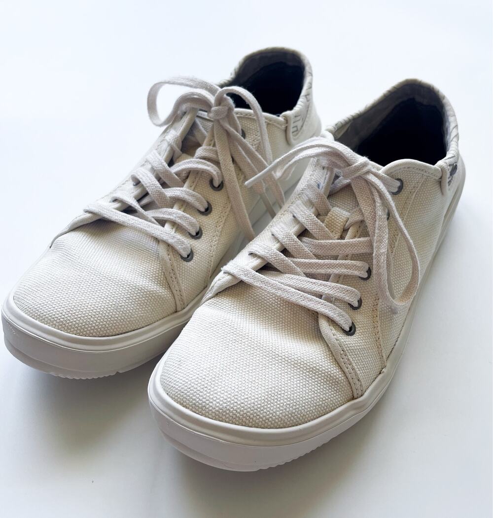 Merrell Around Town Whitecap Women’s Size 8 Cream Canvas Sneakers